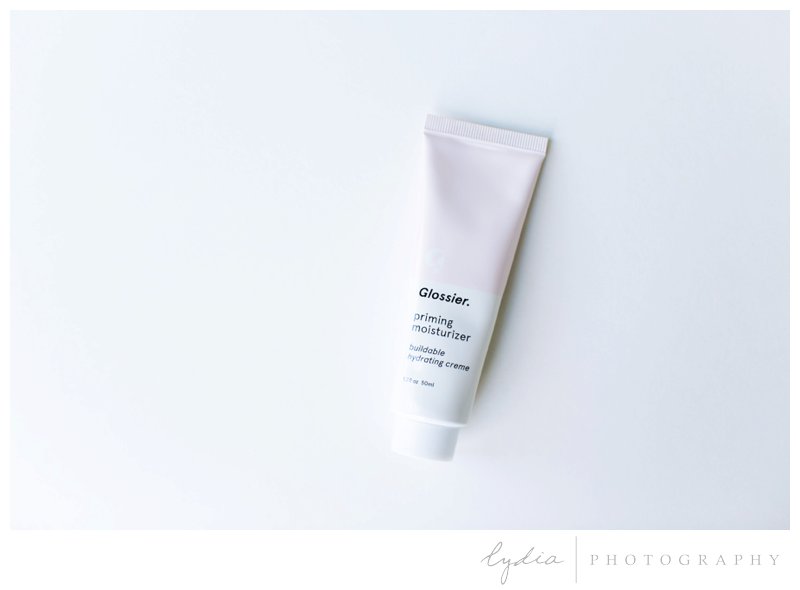 Review of Glossier Priming Moisturizer by professional makeup artist in Grass Valley, California.