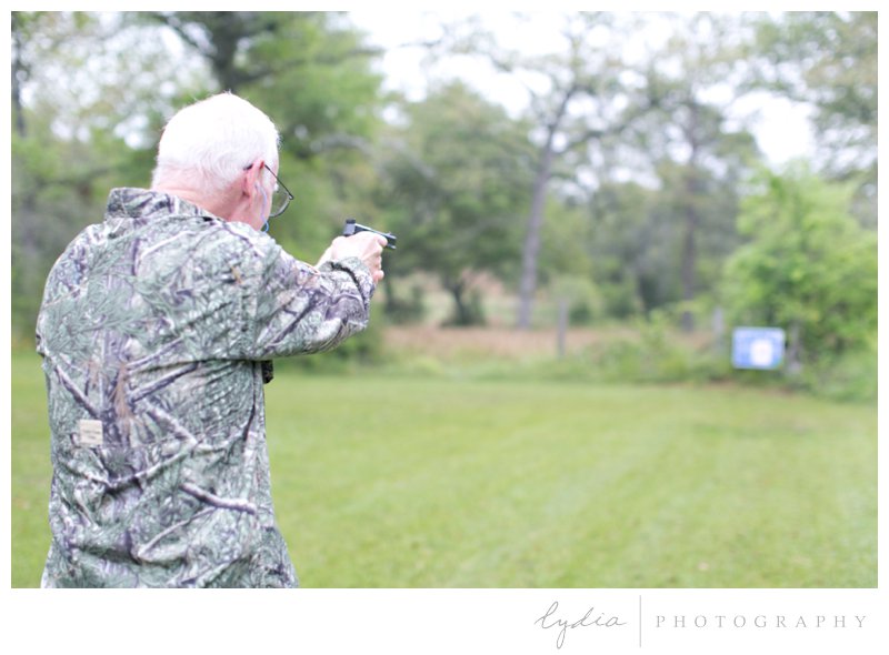 Target shooting by destination travel photographer in Houston, Texas.