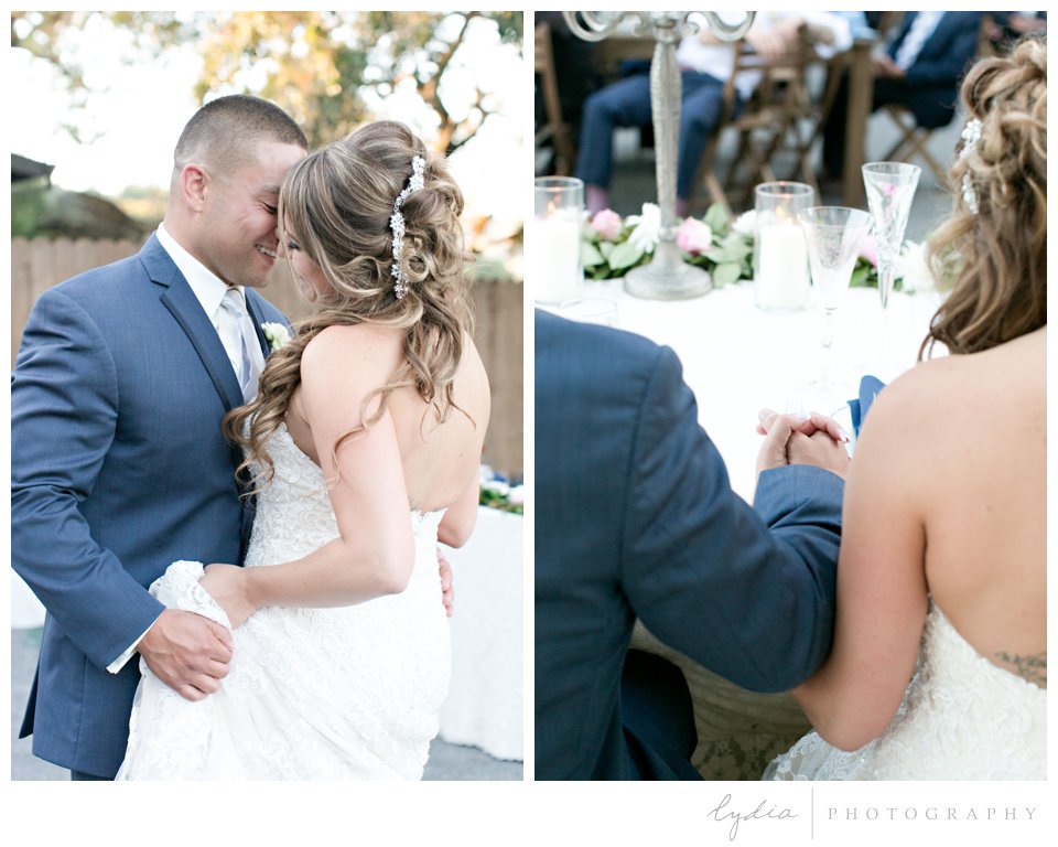 First dance at The Highlands Estate Wedding in Sonoma, California.