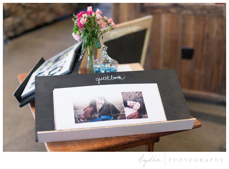 Bridal show wedding photography guestbook