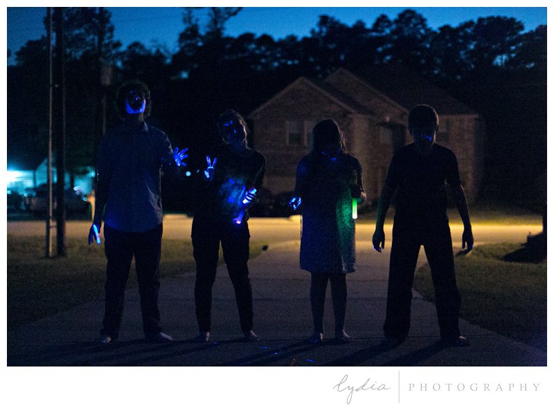 Glowing kids by destination travel photographer in Houston, Texas.