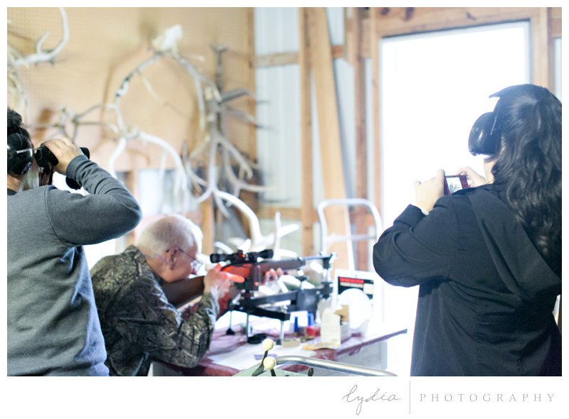 Rifle shooting by destination travel photographer in Houston, Texas.
